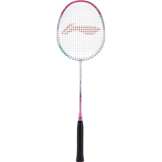 Bedmintonová raketa LI-NING AXFORCE 9 bielo- ružová